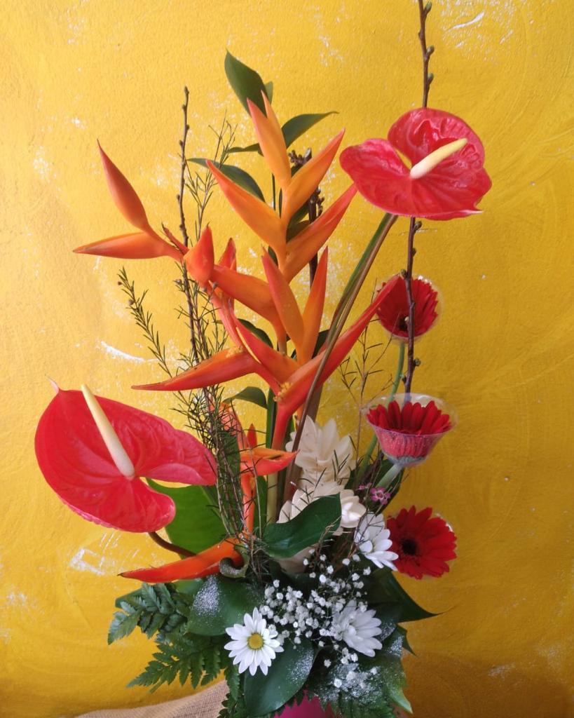 Flowers and compositions for your Yacht in Martinique